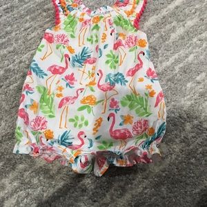 Mud Pie Flamingo Romper